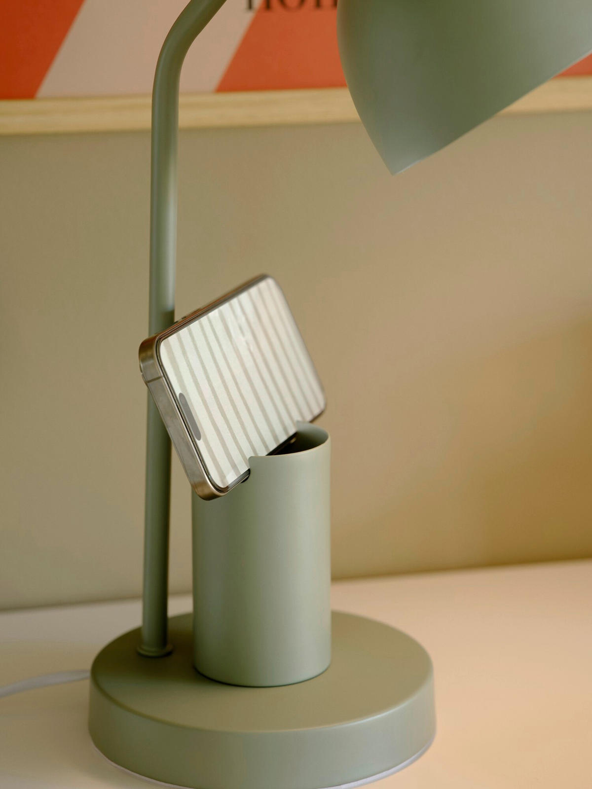 TISCHLEUCHTE 22/43,5 cm   - Hellgrün, KONVENTIONELL, Metall (22/43,5cm) - Nordlux