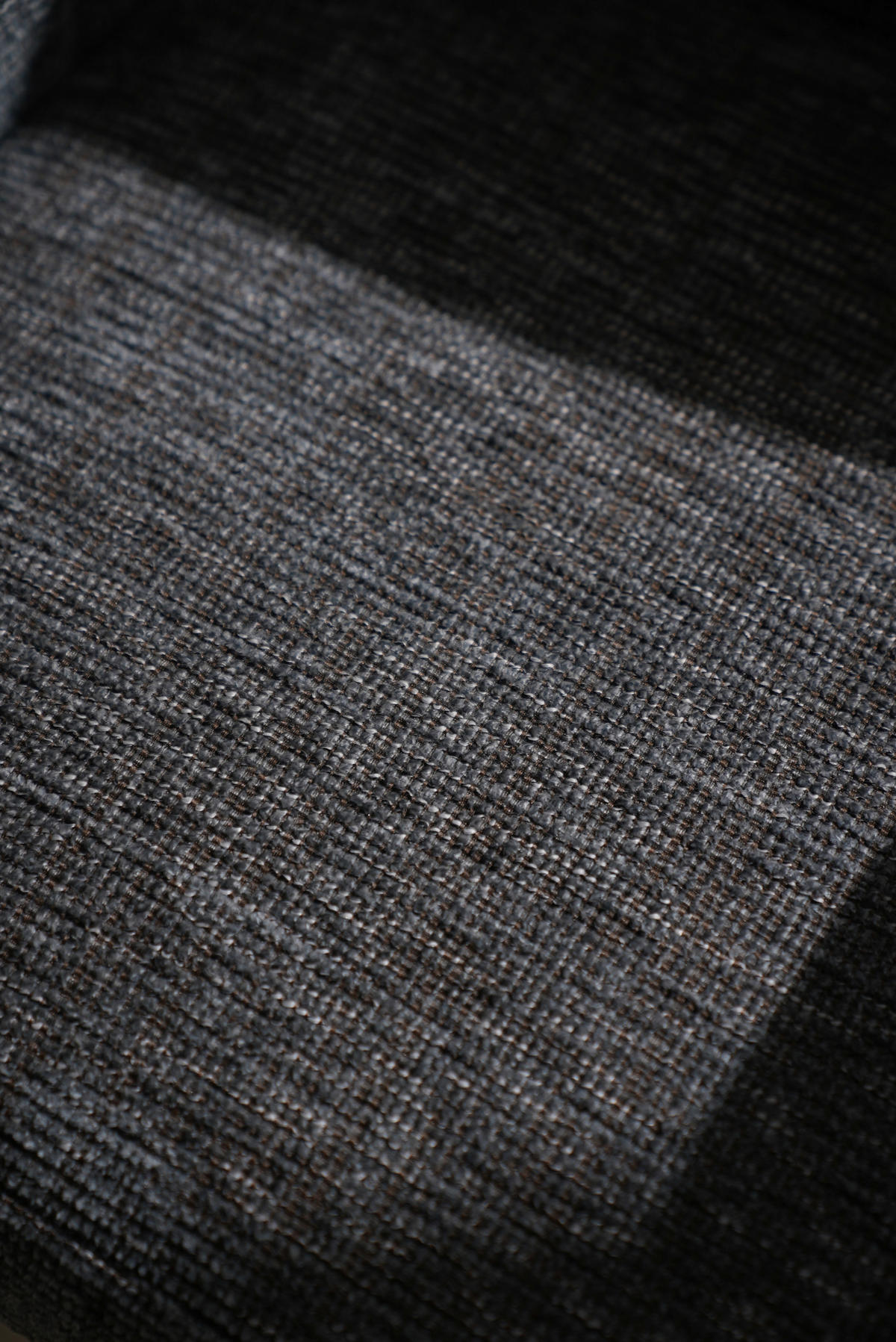 NASLANJAČ, les, kovina, tekstil temno siva  - temno siva/črna, Trendi, kovina/tekstil (58/86/64cm) - Livetastic