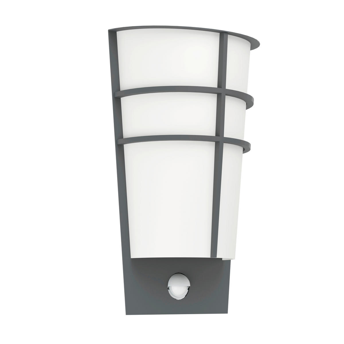 AUßENWANDLEUCHTE Breganzo 30/19/12,5 cm  - Anthrazit/Weiß, KONVENTIONELL, Kunststoff/Metall (30/19/12,5cm) - Eglo