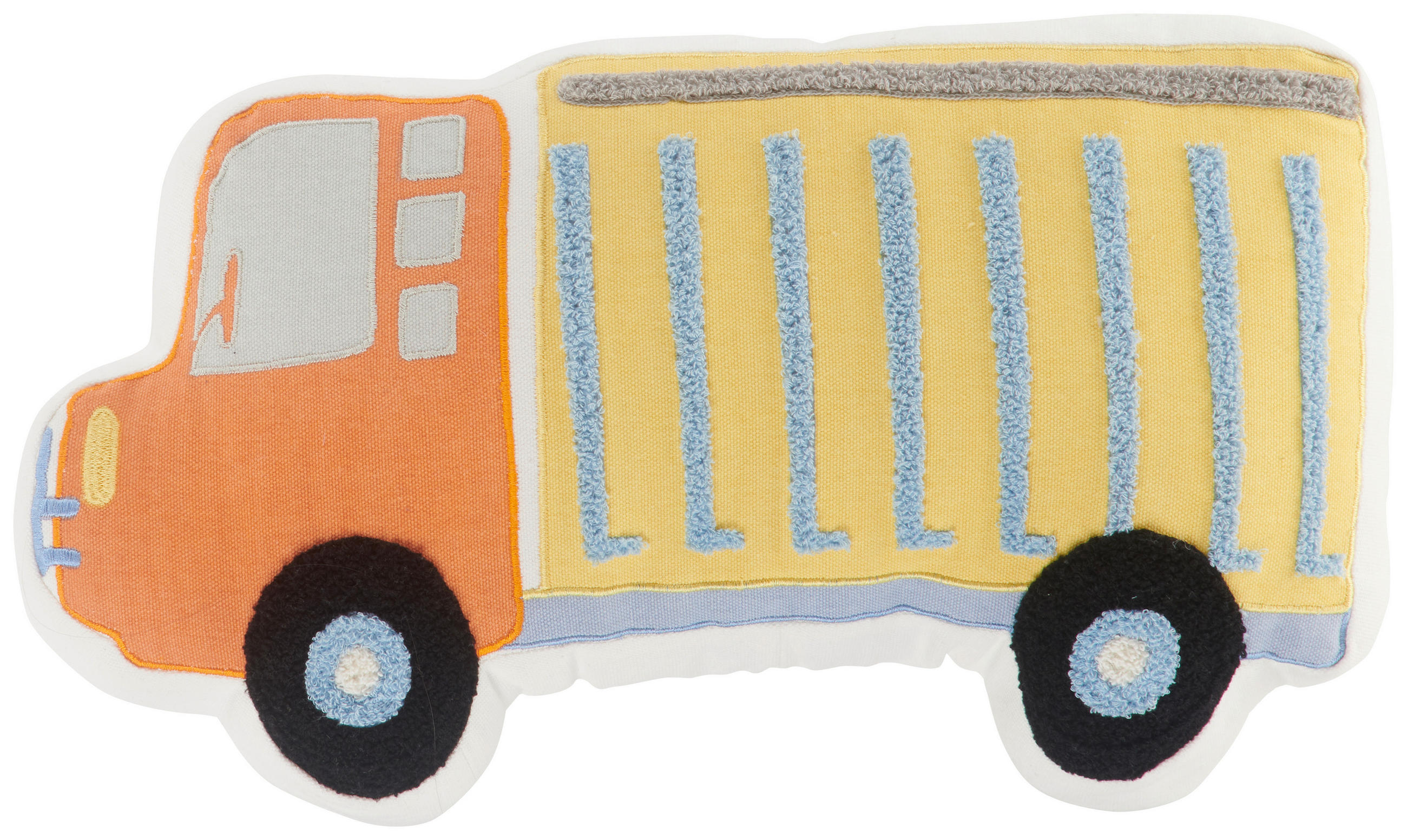 Patinio Zierkissen On the Road Mehrfarbig 20x38 cm