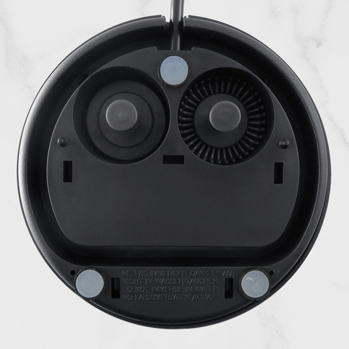 MILCHSCHÄUMER  - Silberfarben/Schwarz, Basics, Kunststoff (12,2/22,7cm) - Trisa Electronics