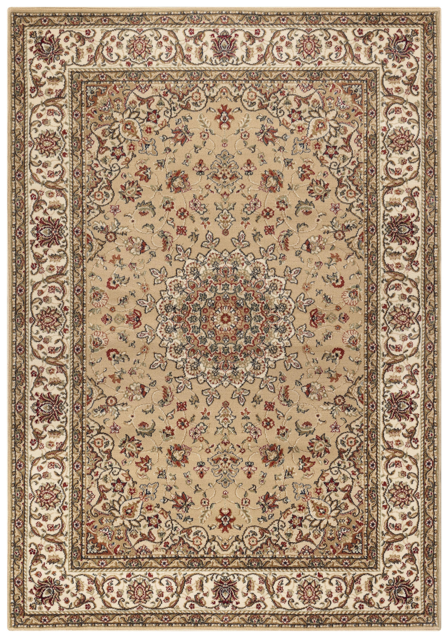 WEBTEPPICH  Wohnzimmer 60/110 cm Beige  - Beige, Design, Textil (60/110cm) - Novel