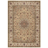 WEBTEPPICH Wohnzimmer 60/110 cm Beige  - Beige, Design, Textil (60/110cm) - Novel