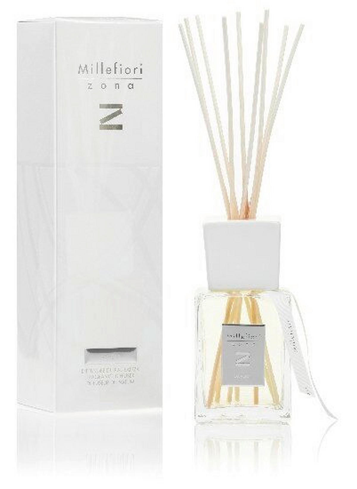 DIFFÚZOR  virágos  - átlátszó, Basics, műanyag/Üveg (11/35.5/9cm)