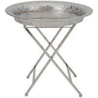 POMOĆNI STOLIĆ  metal   - srebrne boje, Basics, metal (53cm)