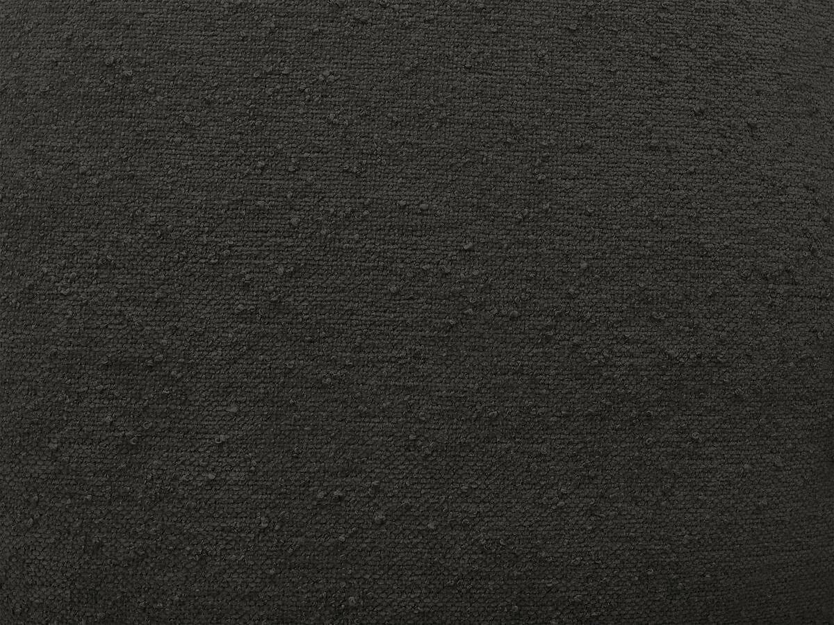 ECKSOFA Ottomane links  EVEREST Struktur  - Schwarz, MODERN, Kunststoff/Textil (210/352cm)