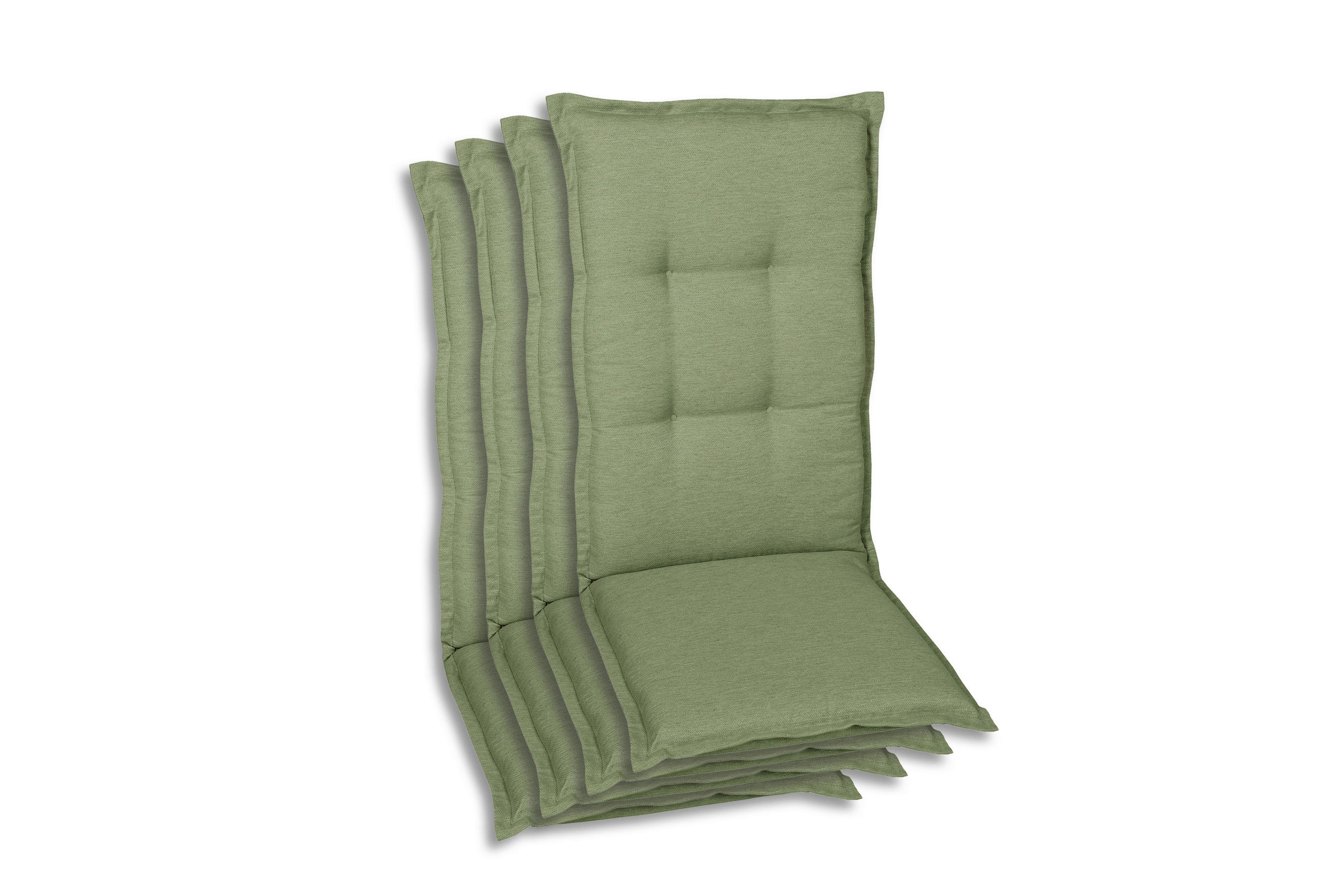 SESSELAUFLAGENSET Uni  - Hellgrün, Basics, Textil (50/7/110cm)