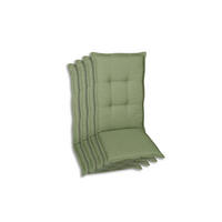 SESSELAUFLAGENSET Uni  - Hellgrün, Basics, Textil (50/7/110cm)