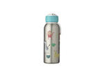 KINDERTRINKFLASCHE  - Türkis/Multicolor, Basics, Kunststoff/Metall (6,5/20,2/7,0cm) - Mepal
