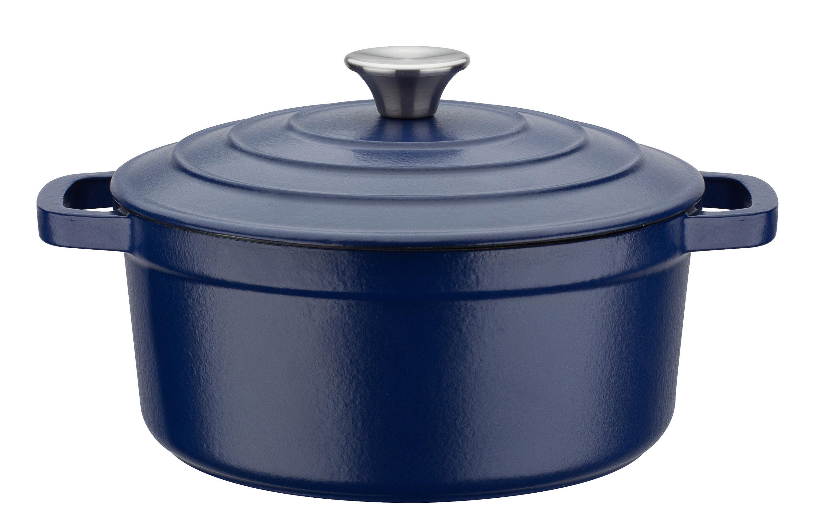 KOCHTOPF BLUE MAGIC 3,8 l - Dunkelblau, Basics, Metall (24cm) - GSW