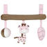 HRACÍ HRAZDIČKA DO VAJÍČKA - bílá/růžová, Basics, textil (28cm) - My Baby Lou HRACÍ HRAZDIČKA DO VAJÍČKA - bílá/růžová, Basics, textil (28cm) - My Baby Lou