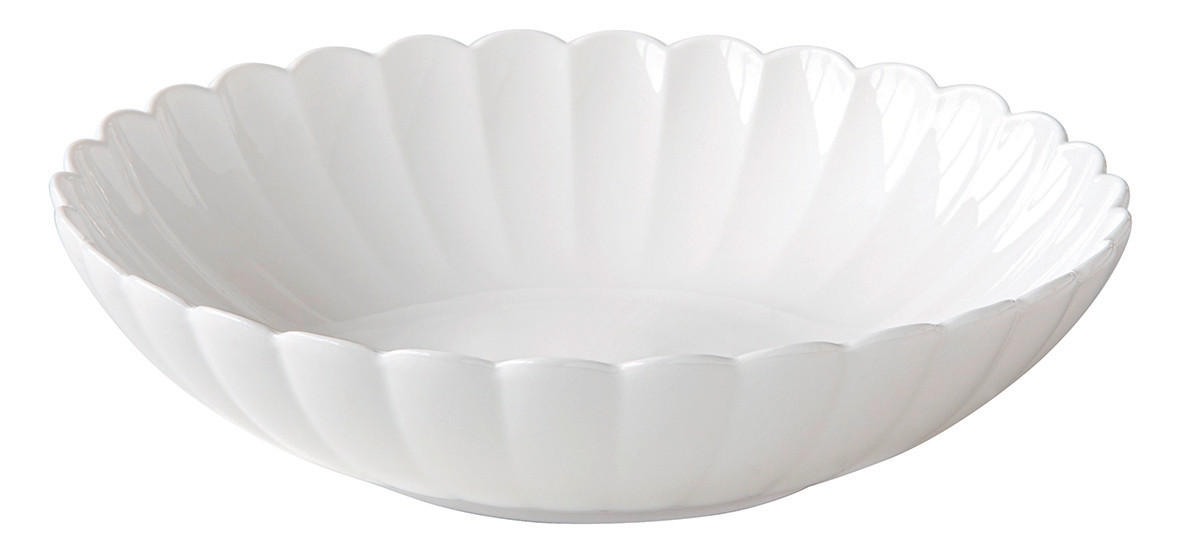MÉLYTÁNYÉR 20/20 cm  - fehér, Romantik / Landhaus, kerámia (20/20cm) - Easy Life