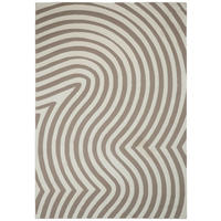 WEBTEPPICH 130/190 cm Sand Beige  - Beige, Design, Textil (130/190cm) - Novel