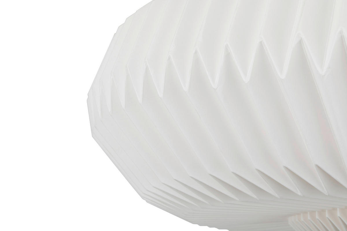 DECKENLEUCHTE  50/25 cm    - Weiß, Design, Papier/Metall (50/25cm) - Collet's Monde