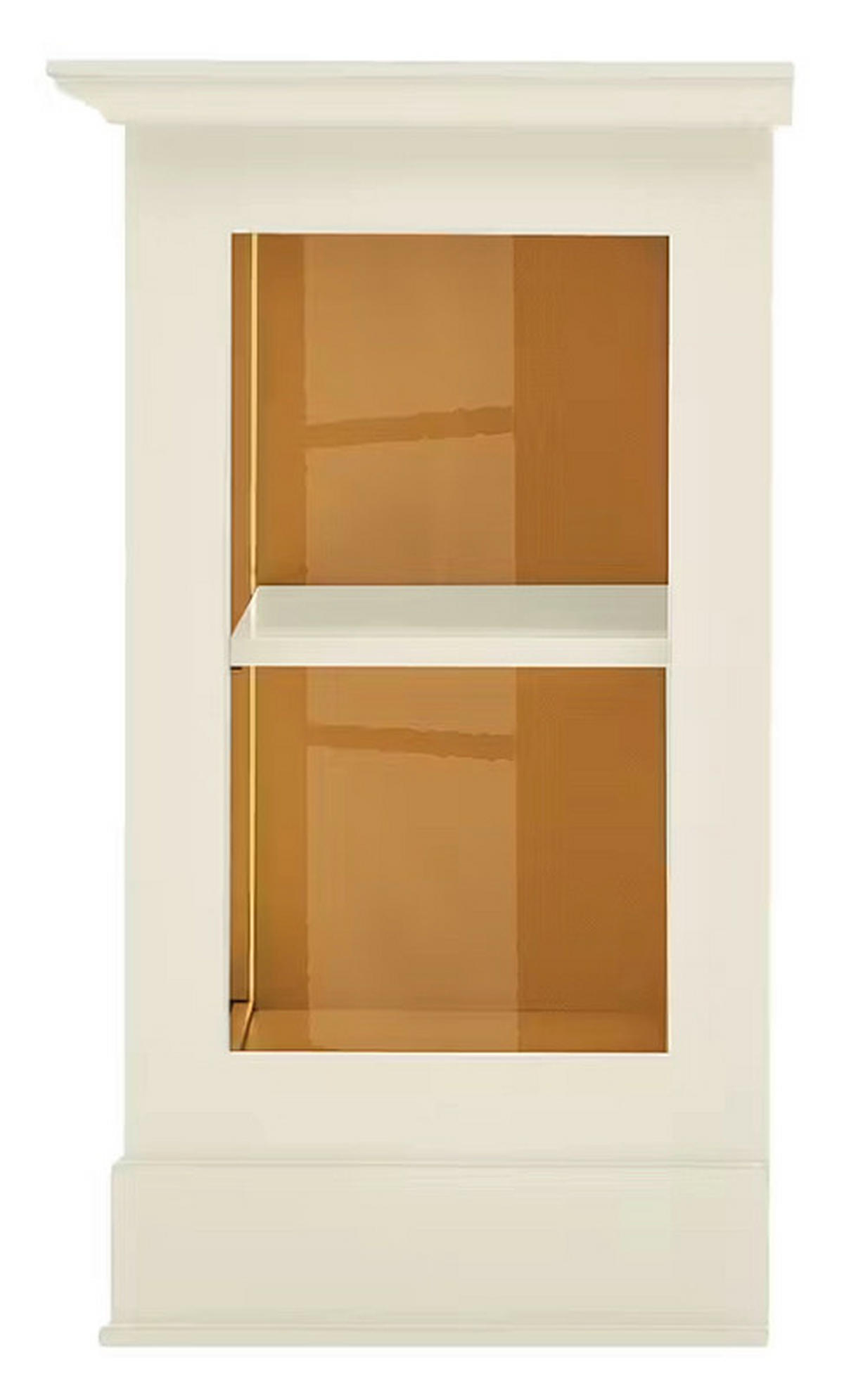 SIDEBOARD UrbanClass  in 190,5/82/49 cm  - Weiß/Honig, LIFESTYLE, Glas/Holz (190,5/82/49cm) - Livetastic
