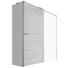 SCHWEBETÜRENSCHRANK 2-türig Graphitfarben - Graphitfarben, Design, Glas/Holzwerkstoff (250/216/68cm) - Hom`in SCHWEBETÜRENSCHRANK 2-türig Graphitfarben - Graphitfarben, Design, Glas/Holzwerkstoff (250/216/68cm) - Hom`in