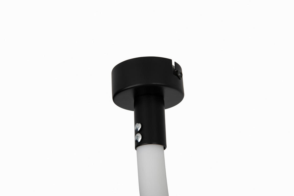 LED-HÄNGELEUCHTE Stribor 330 cm   - Klar/Schwarz, LIFESTYLE, Glas/Metall (330cm) - Novel