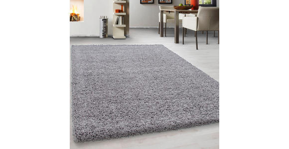 HOCHFLORTEPPICH 160/230 cm Life 1500 Hellgrau - Hellgrau, KONVENTIONELL, Textil (160/230cm) - Novel