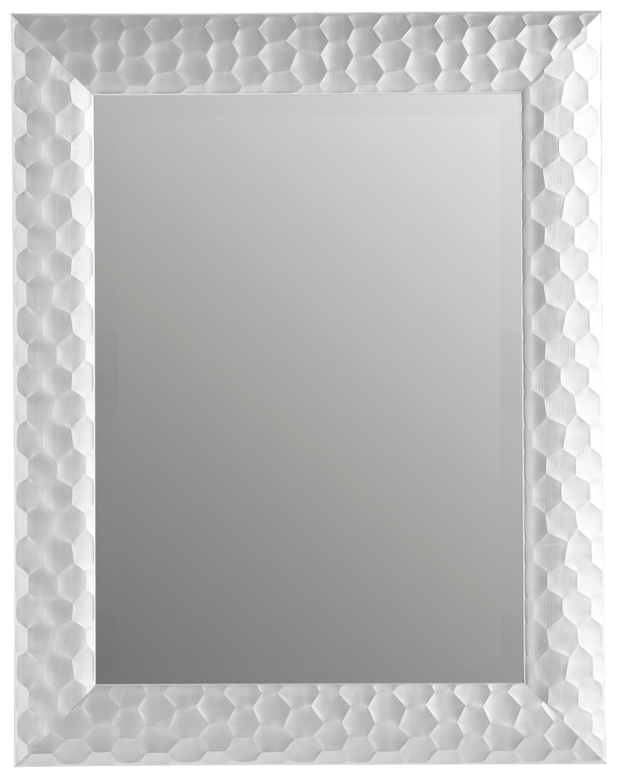 OGLEDALO ZIDNO  55/70/2 cm     - srebrne boje, Design, staklo/drvni materijal (55/70/2cm) - Xora