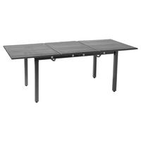 GARTENTISCH  - Grau, Basics, Metall (140-200/74/90cm) - Gardenson