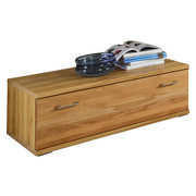 LOWBOARD 90/37,7/55,5 cm - Silberfarben/Buchefarben, KONVENTIONELL, Holz/Holzwerkstoff (90/37,7/55,5cm) - Cantus