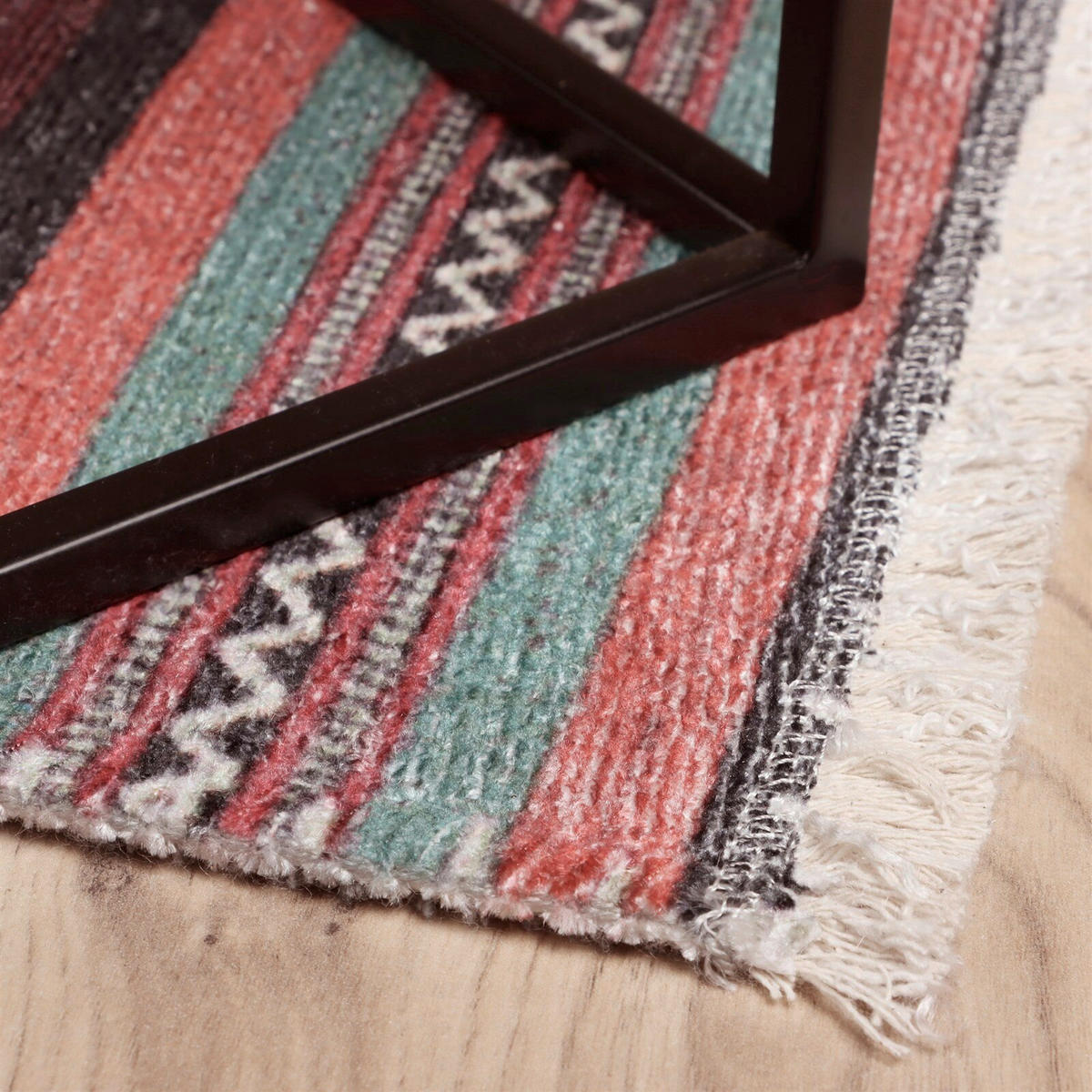 FLACHWEBETEPPICH 75/150 cm Multicolor rechteckig  - Multicolor, Basics, Textil (75/150cm) - Kayoom