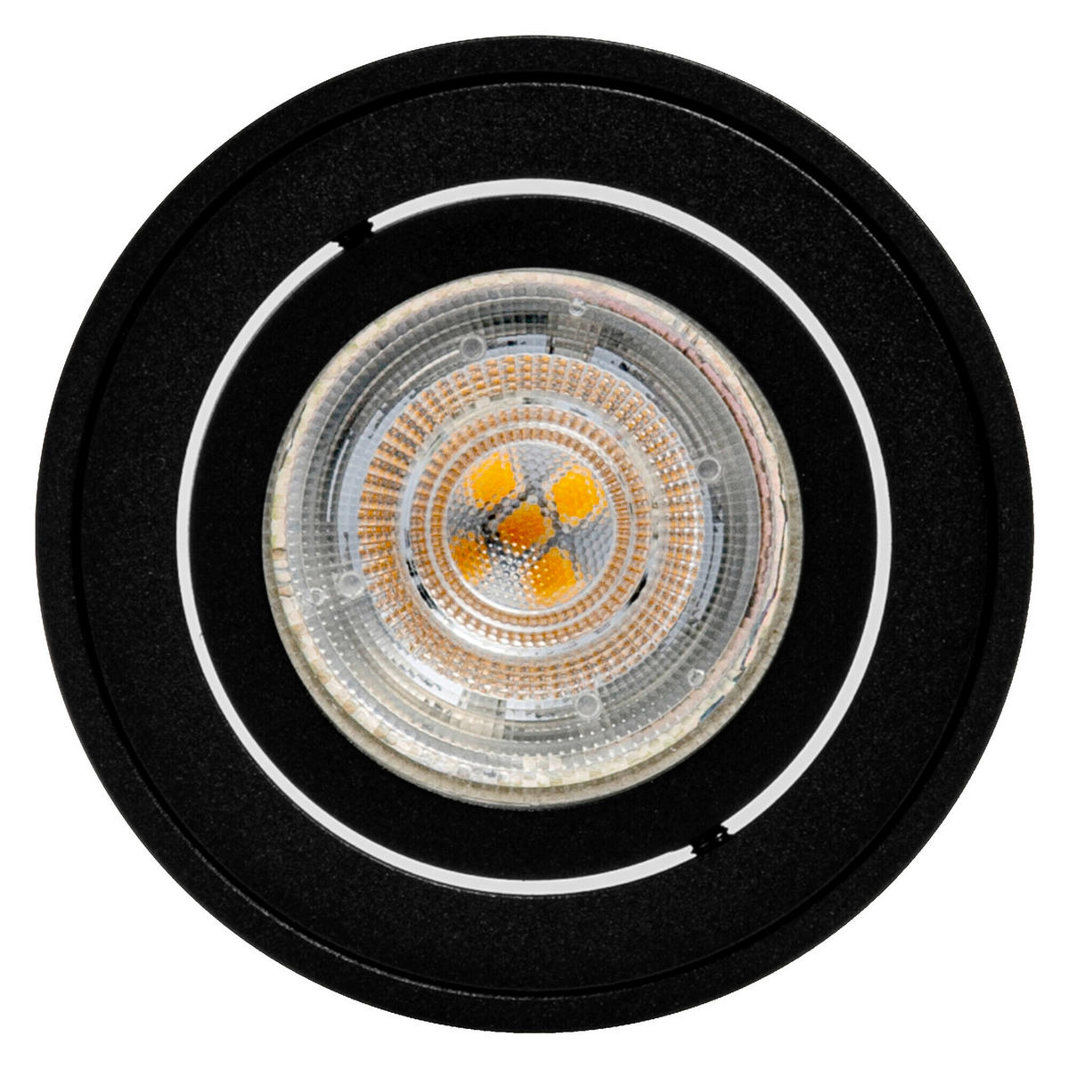 LED-DECKENLEUCHTE 8/9,5 cm   - Schwarz, Basics, Metall (8/9,5cm) - Osram