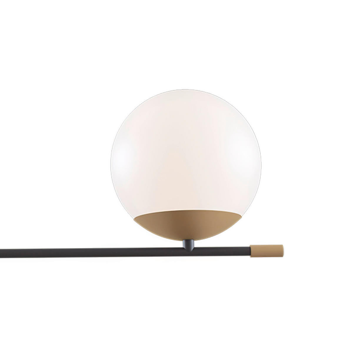 PENDELLEUCHTE  100/47,5/100 cm   - Weiss/Goldfarben, Trend, Glas/Metall (100/47,5/100cm) - MAYTONI