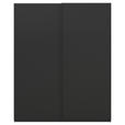 SCHWEBETÜRENSCHRANK 181/223/68 cm 2-türig Schwarz  - Schwarz, KONVENTIONELL, Holzwerkstoff/Metall (181/223/68cm) - Novel