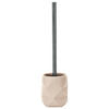 WC-BÜRSTENGARNITUR - Sandfarben/Beige, KONVENTIONELL, Kunststoff (10,6/39cm) - Kleine Wolke