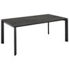 ESSTISCH Schwarz rechteckig  ausziehbar, in verschiedenen Holzdekoren erhältlich  - Schwarz, Basics, Holzwerkstoff/Metall (180-280/95/76cm) - Celina Home