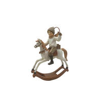 WEIHNACHTSFIGUR  - Creme, Basics, Kunststoff (16/6/18cm) - Cor Mulder