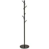 KLEIDERSTÄNDER in Schwarz 37/176/37 cm   - Schwarz, Basics, Kunststoff/Stein (37/176/37cm) - Carryhome