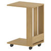 BEISTELLTISCH 37/45/60 cm Eichefarben rechteckig  - Eichefarben, Design, Holzwerkstoff/Kunststoff (37/45/60cm) - Livetastic