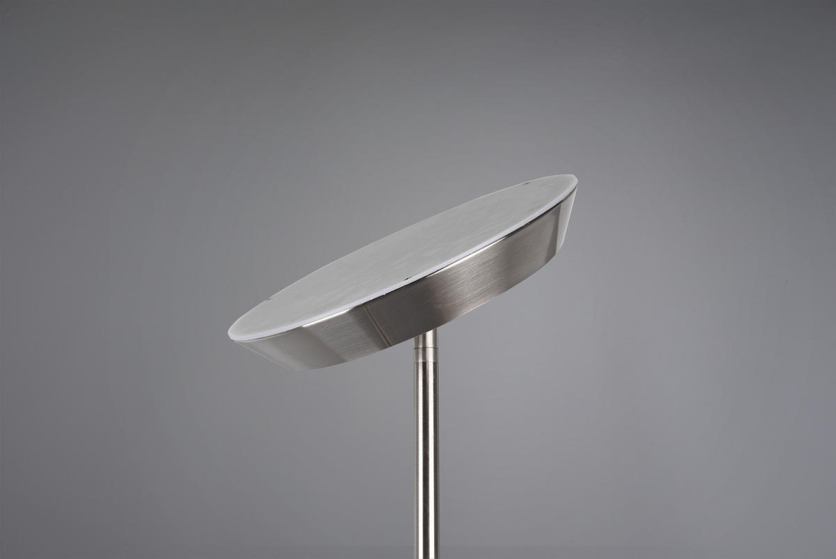 PODNA LED LAMPA - boja nikla, Osnovno, metal (180/28/50cm)