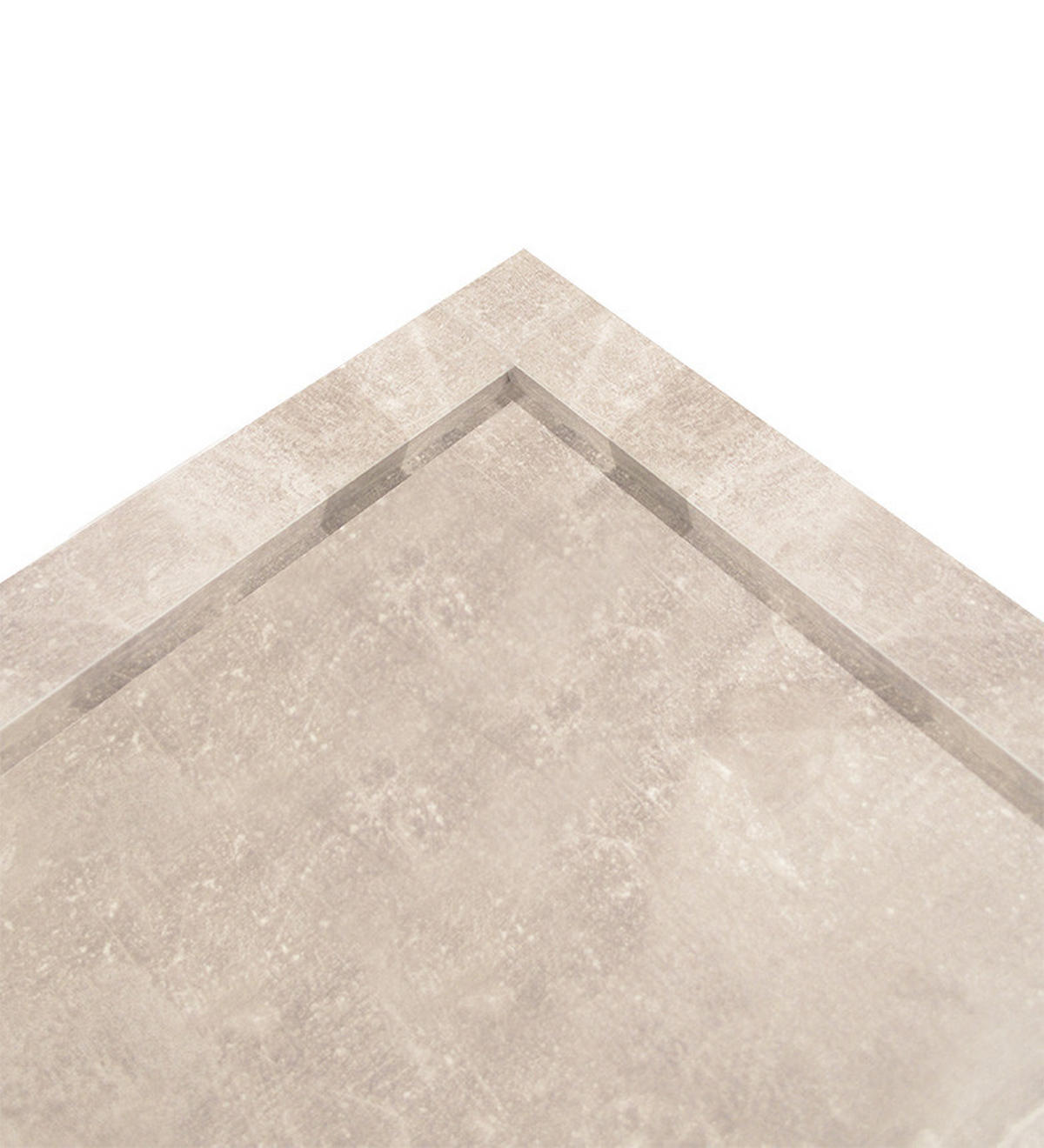 PLOČA STOLA  drvni materijal  - siva, Moderno, drvni materijal (90/60/3,6cm)