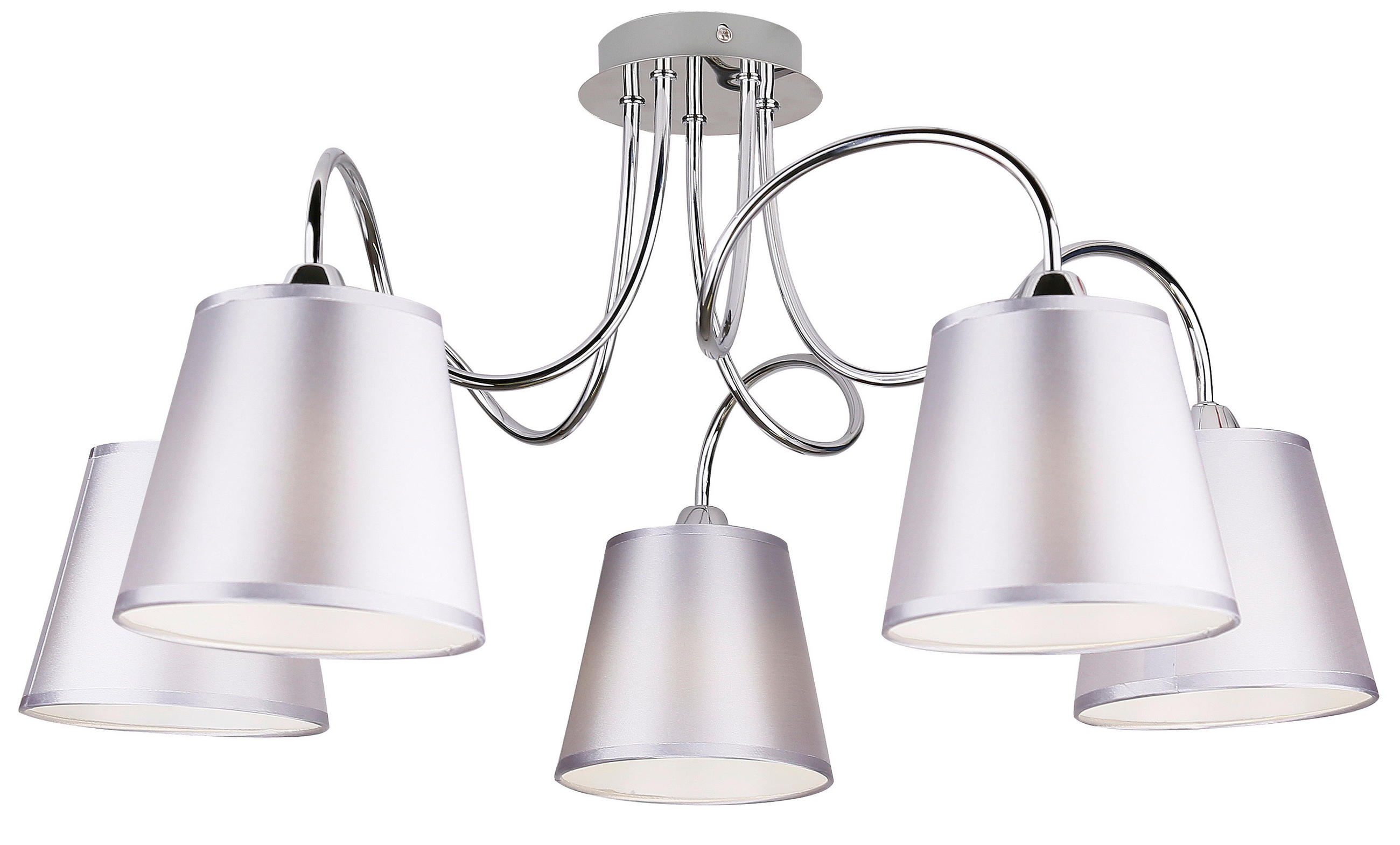 TAKLAMPA Luk 70/70/36 cm  - kromfärg, Klassisk, metall/plast (70/70/36cm)