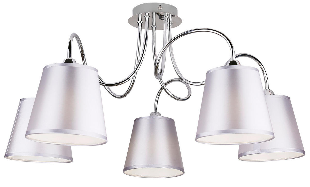 TAKLAMPA Luk 70/70/36 cm  - kromfärg, Klassisk, metall/plast (70/70/36cm)