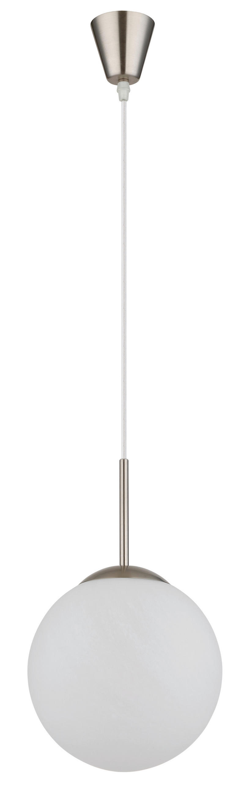 HÄNGELEUCHTE 25/120 cm  - Transparent/Opal, Basics, Glas/Kunststoff (25/120cm)