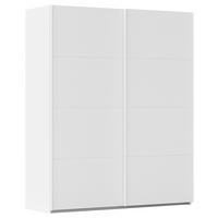 SCHWEBETÜRENSCHRANK  in Weiß  - Weiß, Design, Holzwerkstoff/Kunststoff (181/223/68cm) - Novel