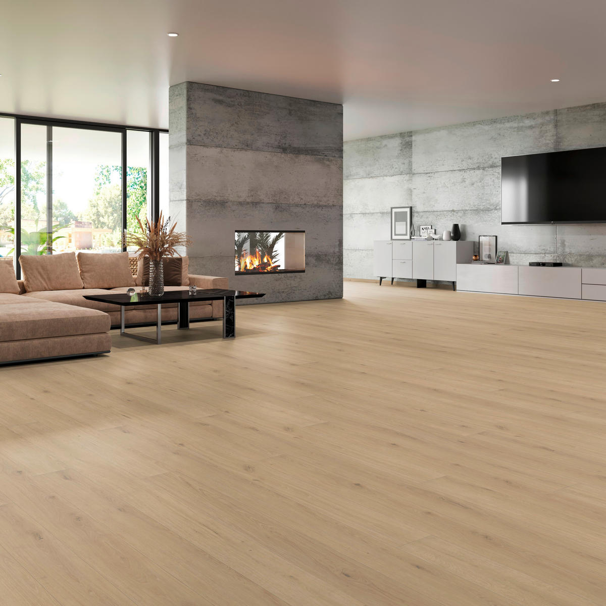 VINYLBODEN Elito Trend Eiche weiss 100005601  per  m² - KONVENTIONELL, Holz (220/21,6/1cm) - Tilo