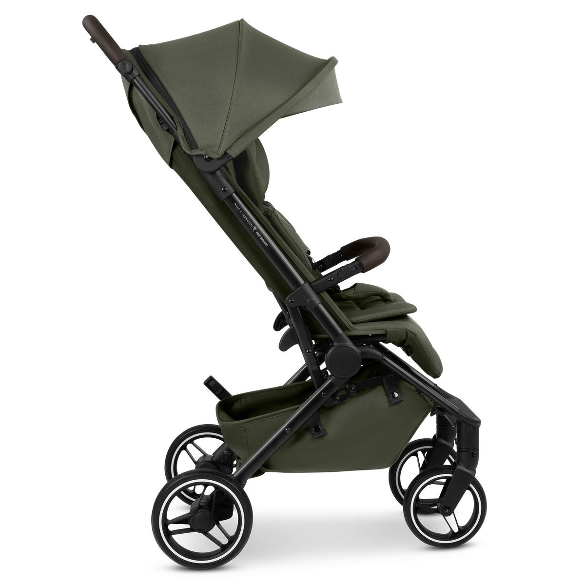 BUGGY Ping 3 Trekking  - Schwarz/Olivgrün, Basics, Textil/Metall (50,5/108/81cm) - ABC Design