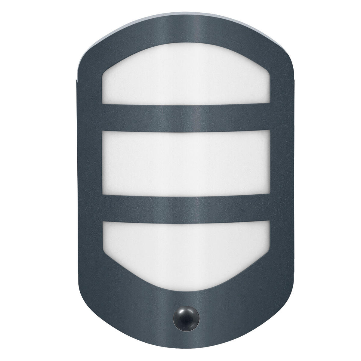 LED-AUßENLEUCHTE 6/18/28,3 cm   - Dunkelgrau, Basics, Kunststoff/Metall (6/18/28,3cm) - Osram