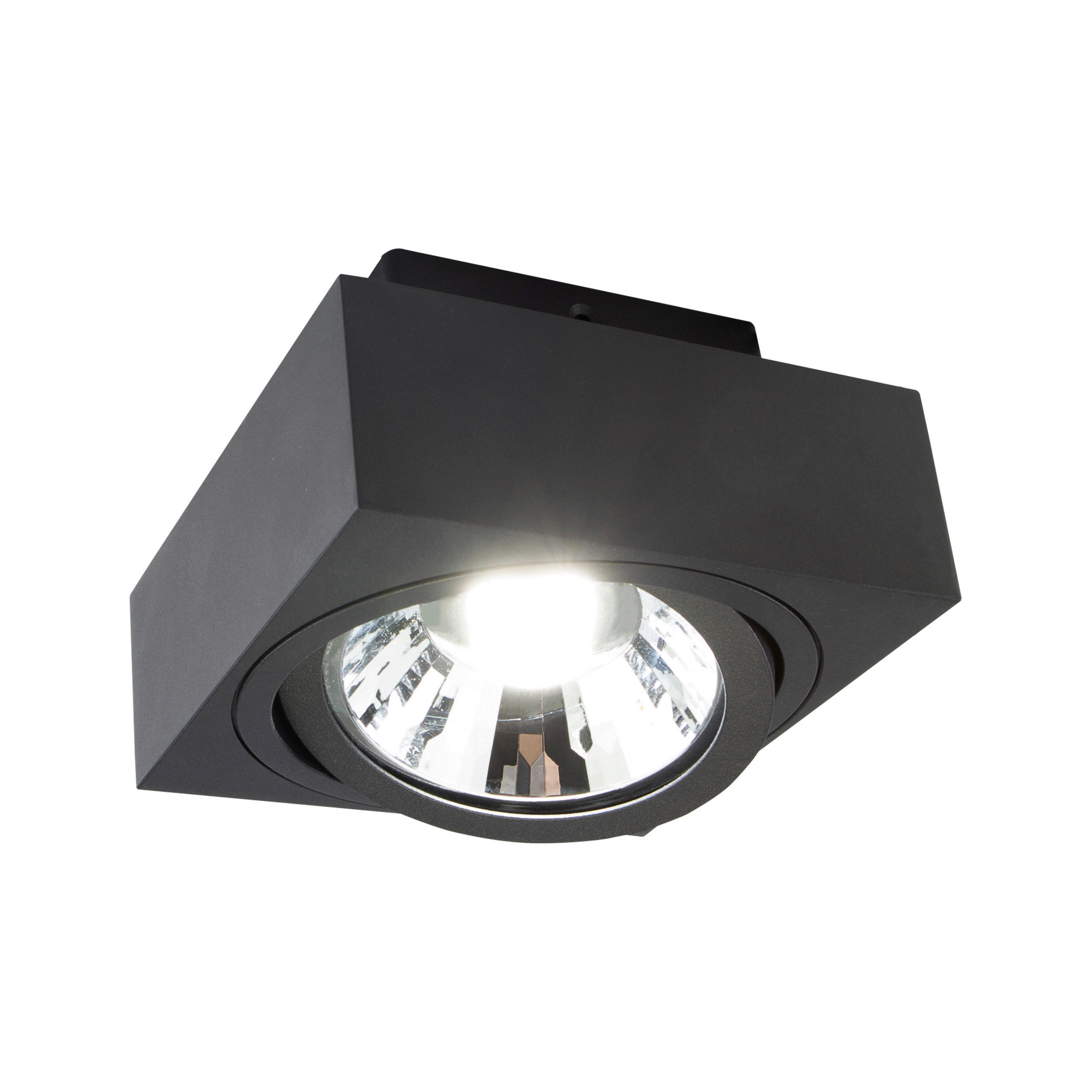 REFLEKTOR  Mirora       14,5/8,5/14,5 cm      - črna, Basics, kovina (14,5/8,5/14,5cm)