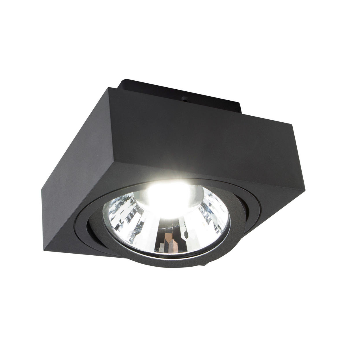 REFLEKTOR  Mirora       14,5/8,5/14,5 cm      - črna, Basics, kovina (14,5/8,5/14,5cm)
