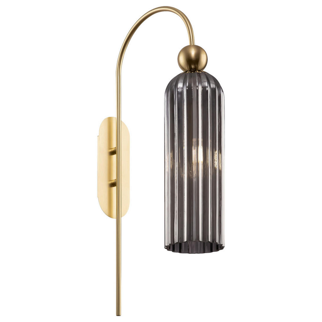 Thumbnail - Maytoni Wandleuchte, Gold, Metall, Glas, 10x53.5x23.5 cm, CE, gleichmäßige Lichtverteilung, Lampen & Leuchten, Innenbele...
