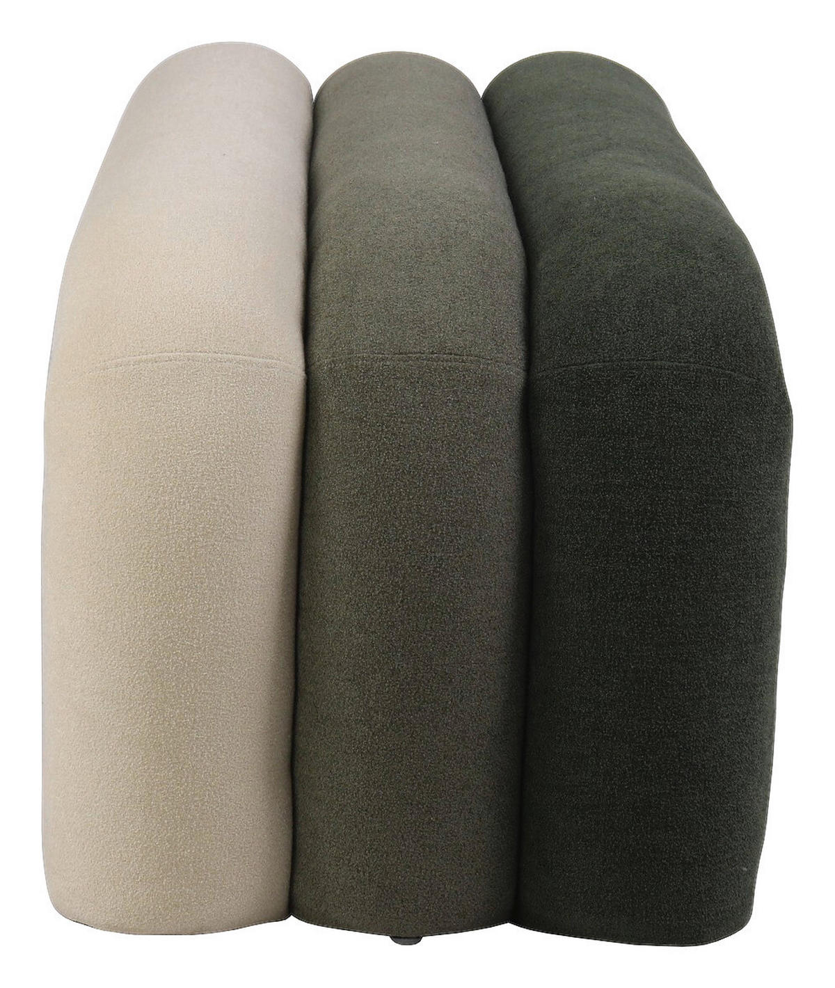 HOCKERBANK in Textil Grün, Hellgrün, Beige  - Beige/Hellgrün, Design, Textil (121,5/46,5/46,5cm) - Xora