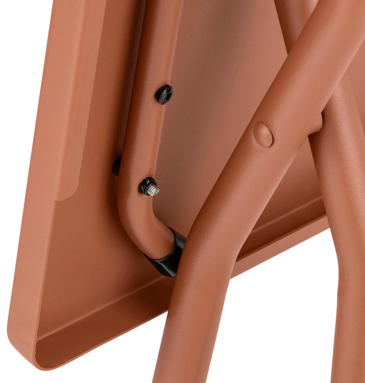 GARTENKLAPPTISCH 120/64/73 cm Metall rechteckig  - Rot, Basics, Metall (120/64/73cm) - Lafuma Mobilier