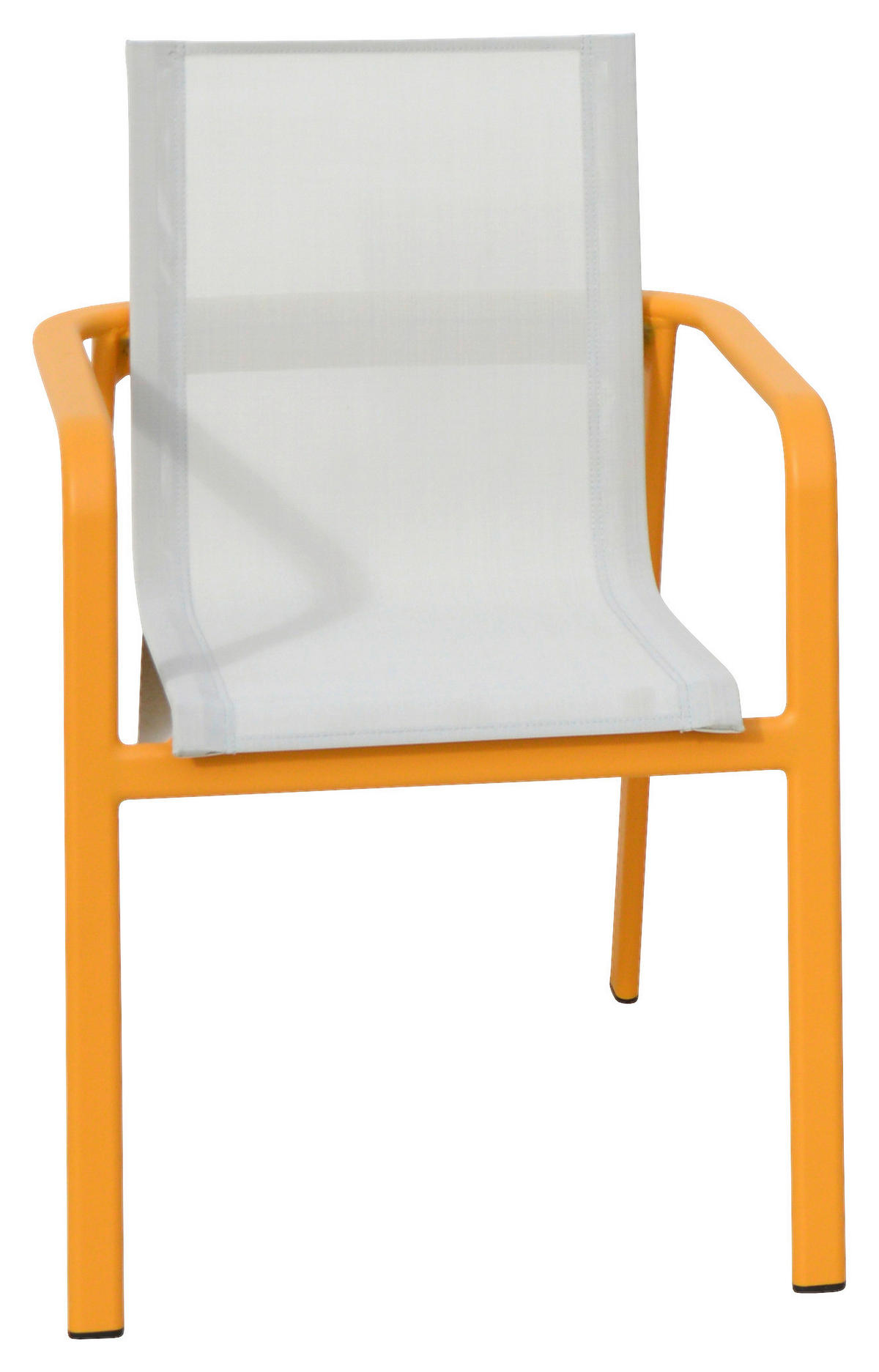 STAPELSESSEL Aluminium Gelb, Beige  - Gelb/Beige, Design, Textil/Metall (57/84/68cm) - Ambia Garden