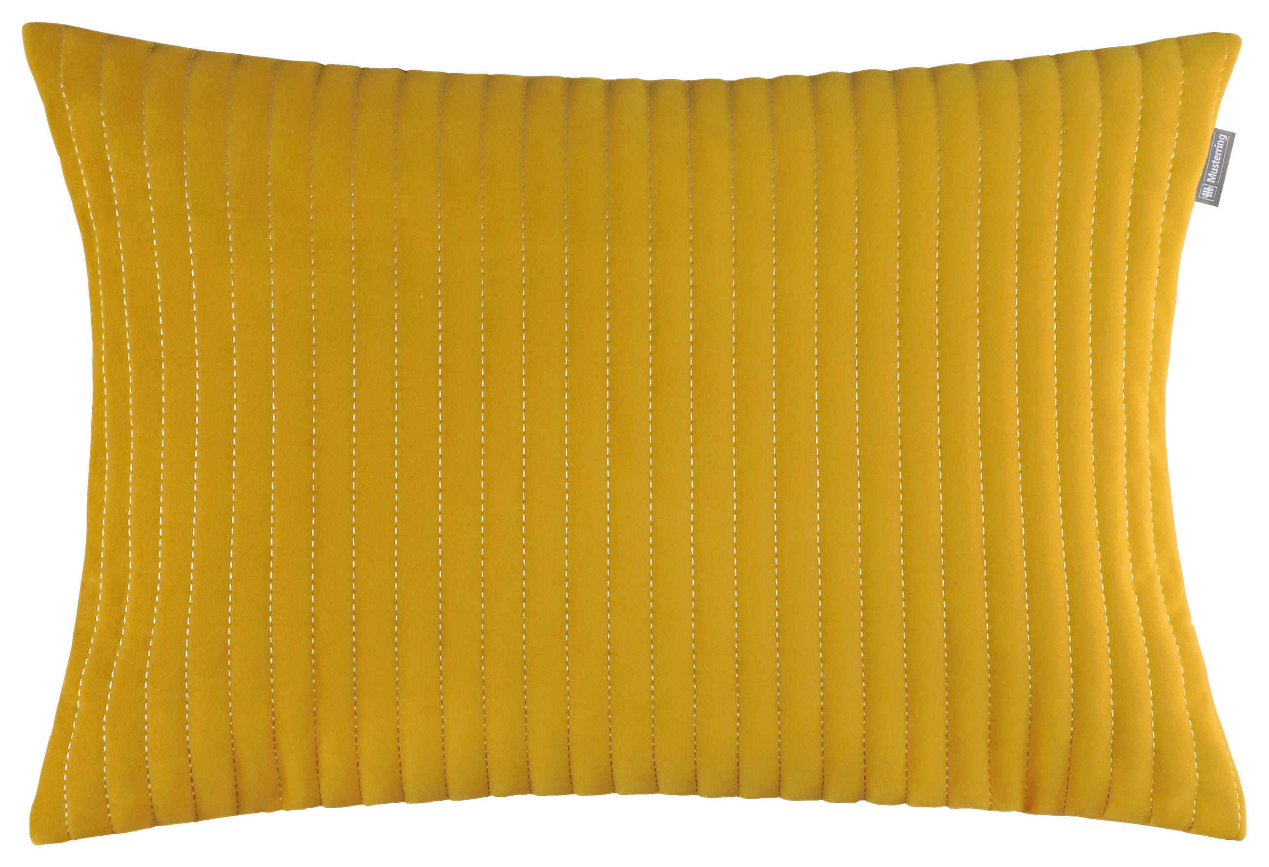 KISSENHÜLLE JustB! Clou 38/58 cm  - Currygelb/Gelb, Design, Textil (38/58cm) - Musterring